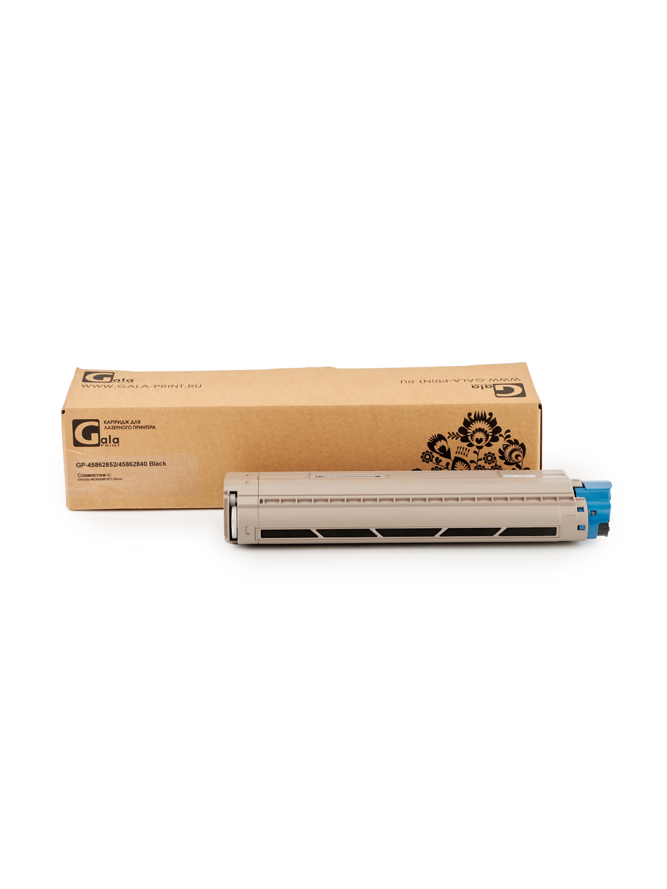 Тонер-картридж GP-45862852/45862840 для принтеров OkiData MC853/MC873 Black 7000 копий GalaPrint