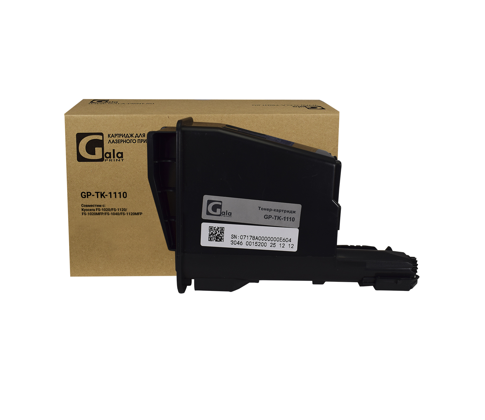 Тонер-кит GP-TK-1110 для принтеров Kyocera Mita FS-1040/1020MFP/1120MFP 2500 копий GalaPrint