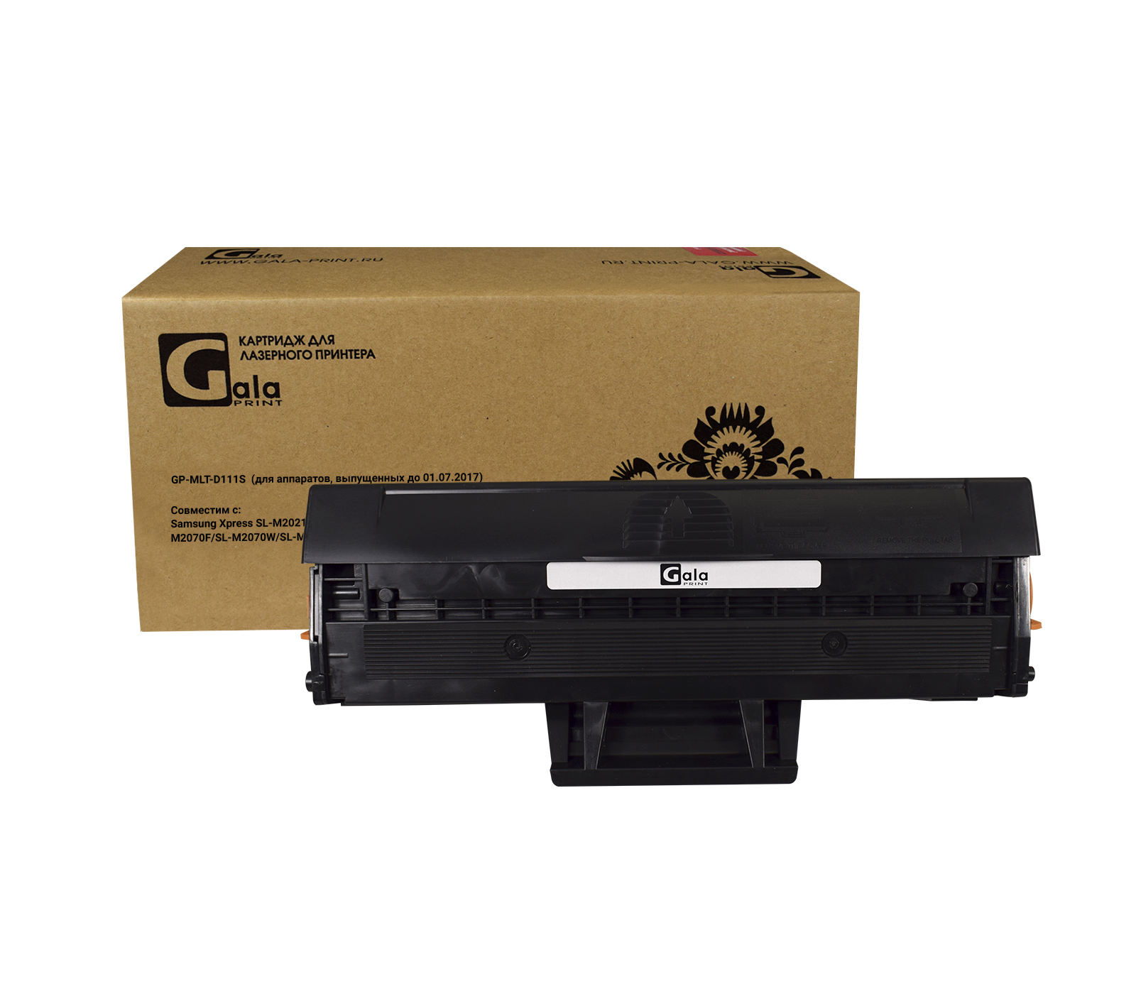 Картридж GP-MLT-D111S для принтеров Samsung Xpress M2020/M2022/M2070 1000 копий GalaPrint