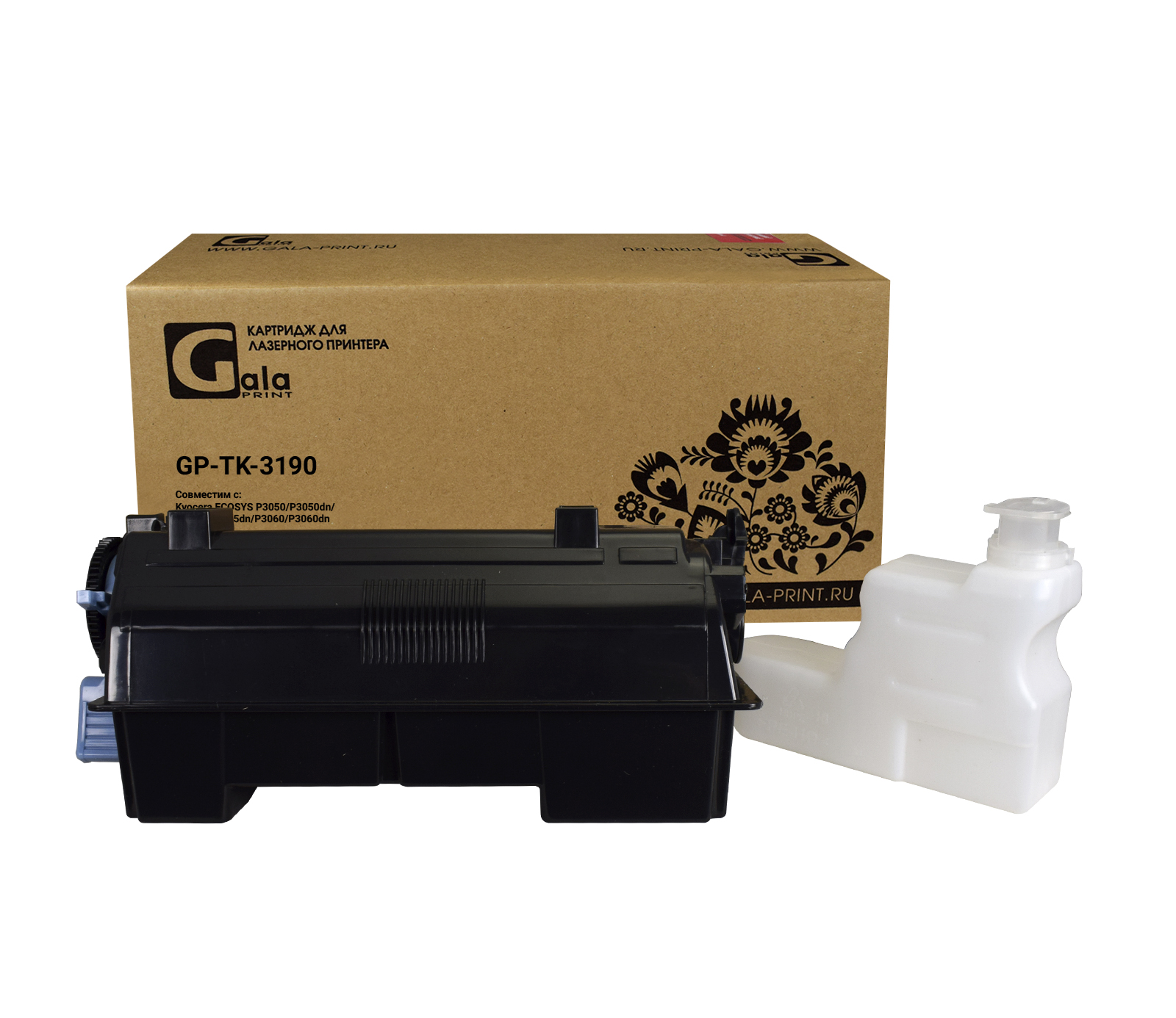 Тонер-кит GP-TK-3190 для принтеров Kyocera Ecosys P3055dn/3060dn 25000 копий GalaPrint