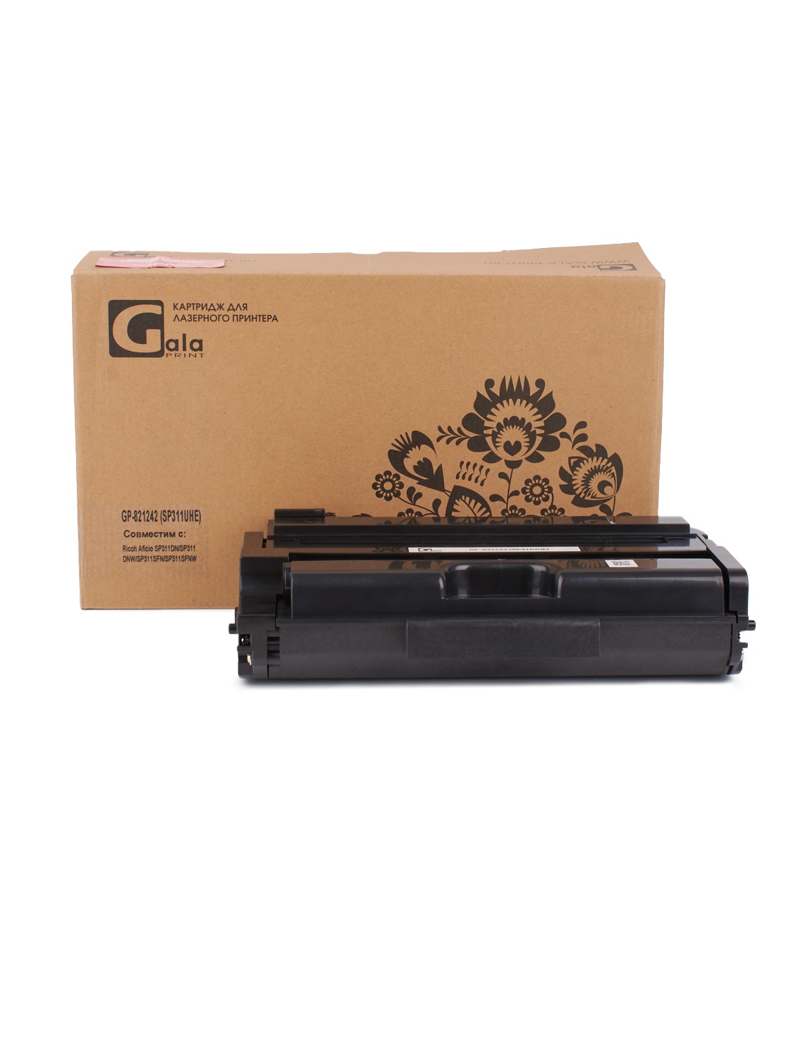 Картридж GP-821242 (SP311UHE) для принтеров Ricoh Aficio SP311DN/SP311DNW/SP311SFN/SP311SFNW 6400 копий GalaPrint